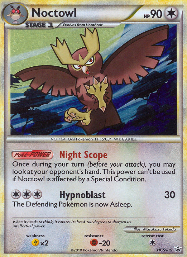 Noctowl (HGSS06) [HeartGold & SoulSilver: Black Star Promos] | Tabernacle Games