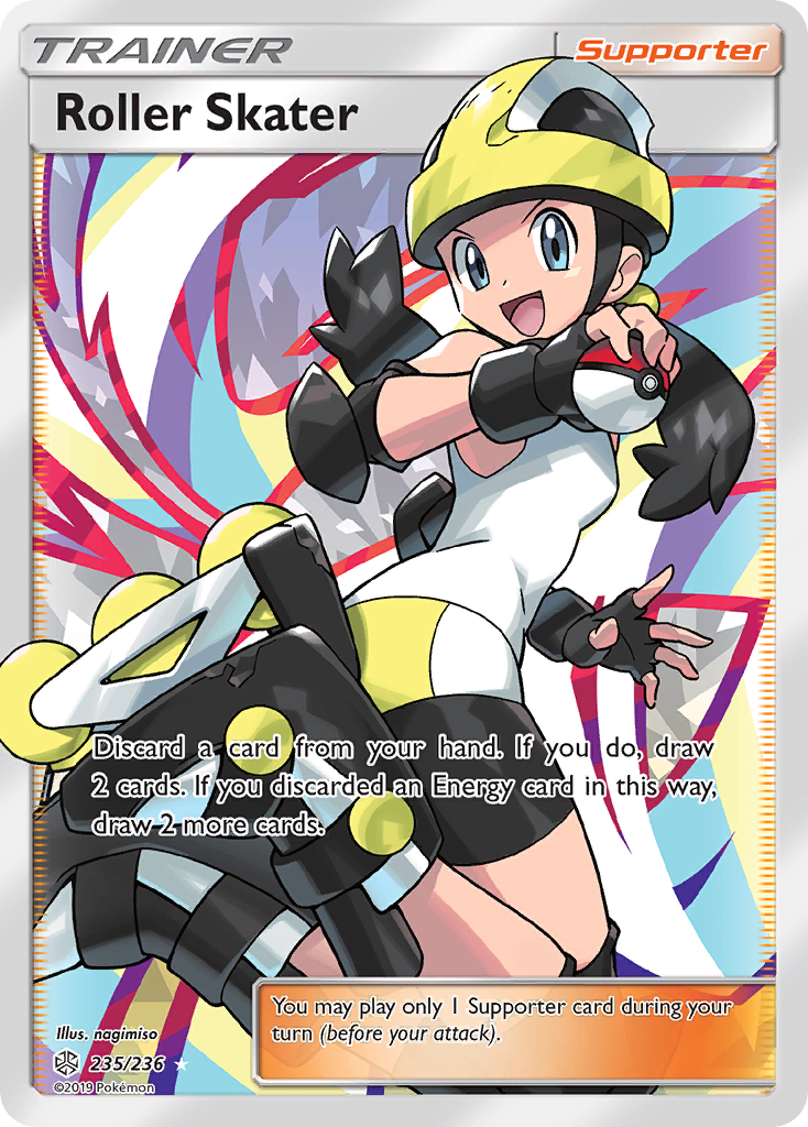 Roller Skater (235/236) [Sun & Moon: Cosmic Eclipse] | Tabernacle Games