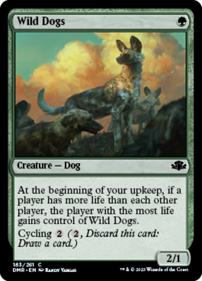 Wild Dogs [Dominaria Remastered] | Tabernacle Games
