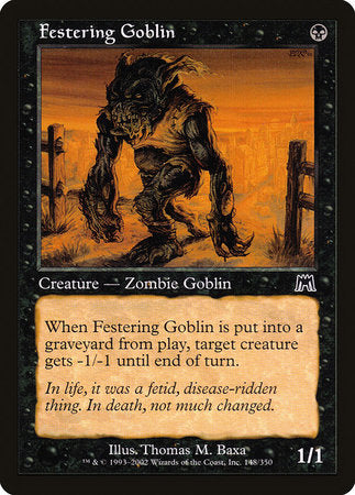 Festering Goblin [Onslaught] | Tabernacle Games