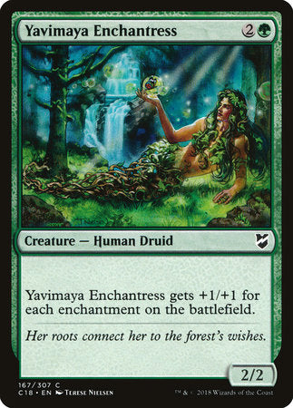 Yavimaya Enchantress [Commander 2018] | Tabernacle Games