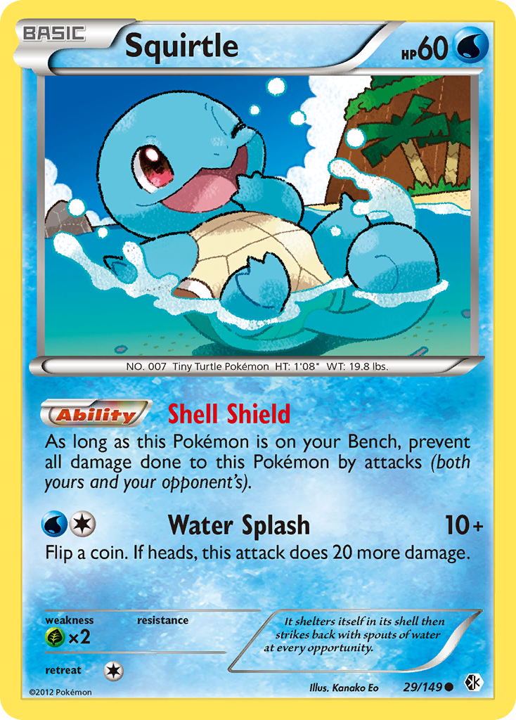 Squirtle (29/149) [Black & White: Boundaries Crossed] | Tabernacle Games