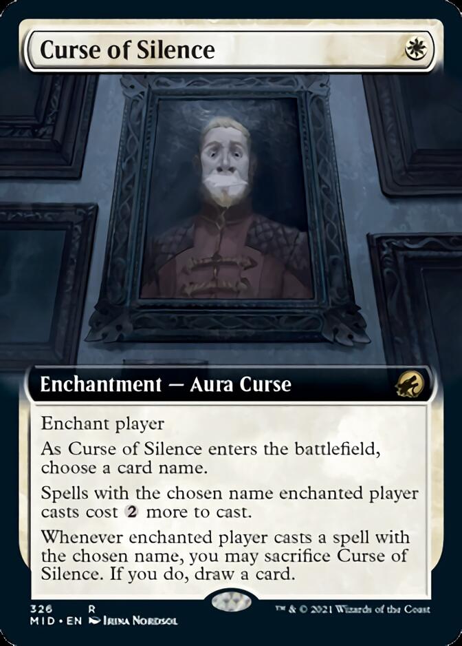 Curse of Silence (Extended) [Innistrad: Midnight Hunt] | Tabernacle Games