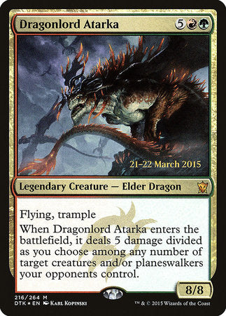 Dragonlord Atarka [Dragons of Tarkir Promos] | Tabernacle Games