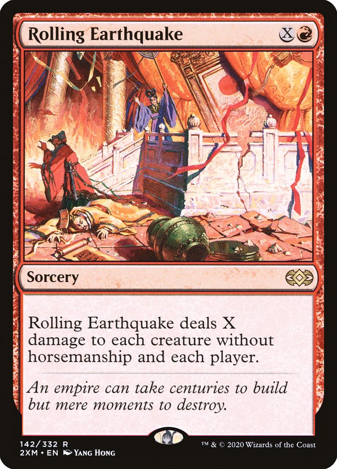 Rolling Earthquake [Double Masters] | Tabernacle Games