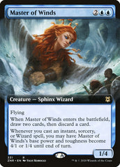 Master of Winds (Extended Art) [Zendikar Rising] | Tabernacle Games