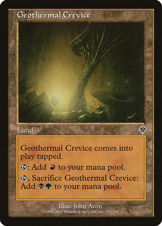 Geothermal Crevice [Invasion] | Tabernacle Games