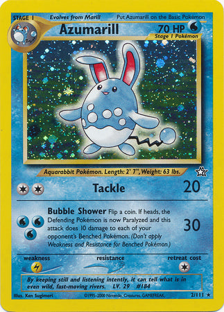 Azumarill (2/111) [Neo Genesis Unlimited] | Tabernacle Games