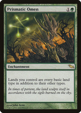 Prismatic Omen [Shadowmoor] | Tabernacle Games