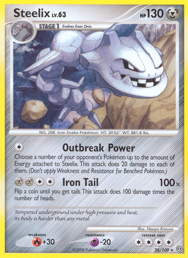 Steelix (28/100) [Diamond & Pearl: Stormfront] | Tabernacle Games