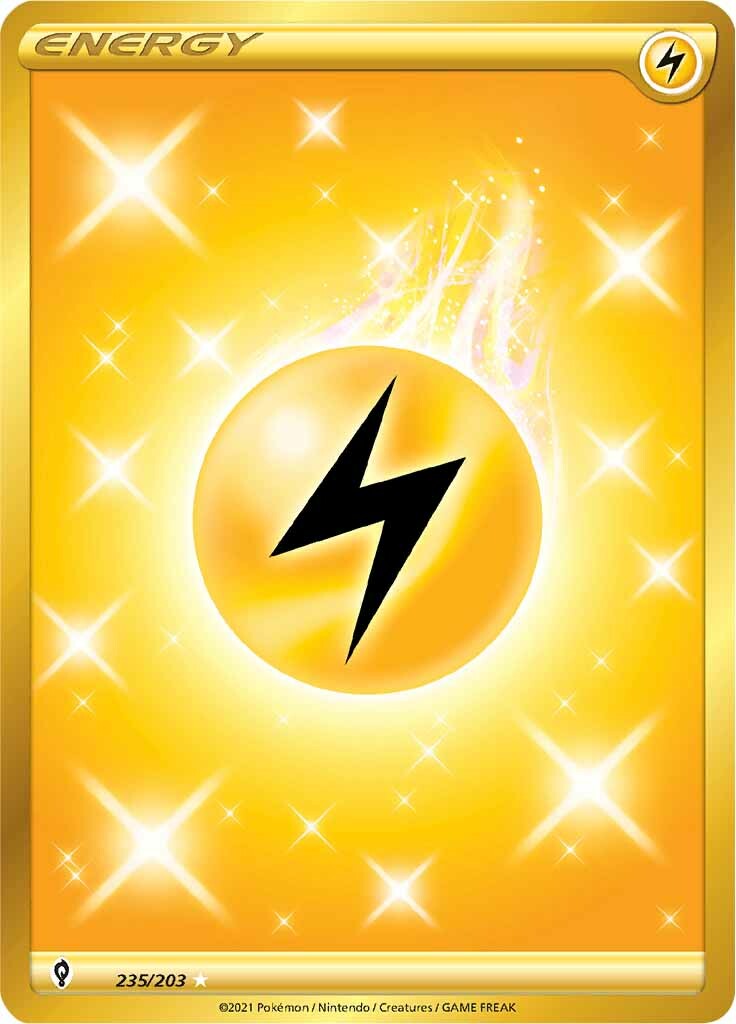 Lightning Energy (235/203) [Sword & Shield: Evolving Skies] | Tabernacle Games