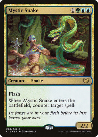 Mystic Snake [Commander 2015] | Tabernacle Games