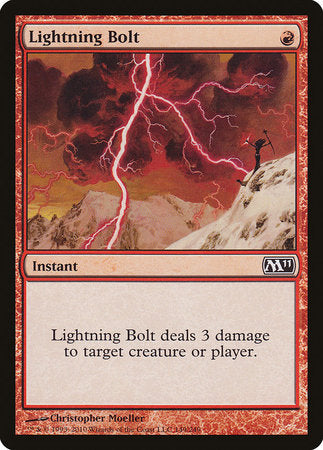 Lightning Bolt [Magic 2011] | Tabernacle Games