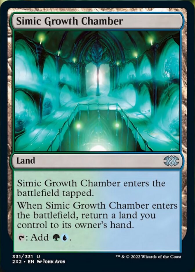 Simic Growth Chamber [Double Masters 2022] | Tabernacle Games