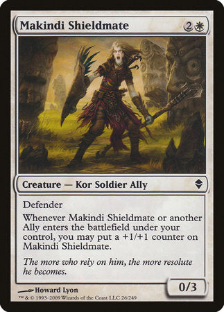 Makindi Shieldmate [Zendikar] | Tabernacle Games