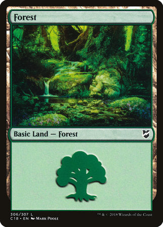 Forest (306) [Commander 2018] | Tabernacle Games