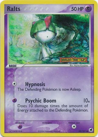 Ralts (60/101) (Stamped) [EX: Dragon Frontiers] | Tabernacle Games