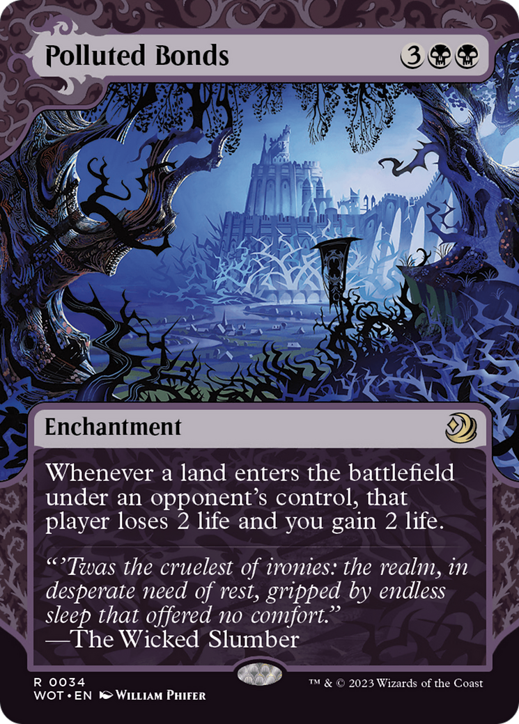 Polluted Bonds [Wilds of Eldraine: Enchanting Tales] | Tabernacle Games