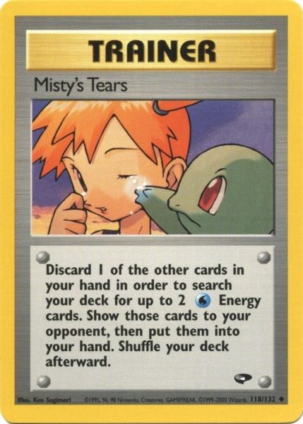 Misty's Tears (118/132) [Gym Challenge Unlimited] | Tabernacle Games