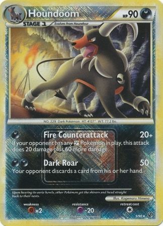 Houndoom (5/90) (League Promo) [HeartGold & SoulSilver: Undaunted] | Tabernacle Games