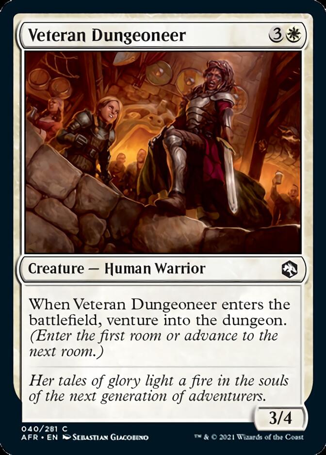 Veteran Dungeoneer [Dungeons & Dragons: Adventures in the Forgotten Realms] | Tabernacle Games