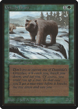 Grizzly Bears [Limited Edition Beta] | Tabernacle Games