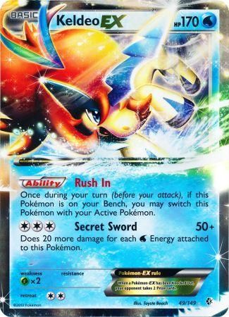 Keldeo EX (49/149) (Jumbo Card) [Black & White: Boundaries Crossed] | Tabernacle Games