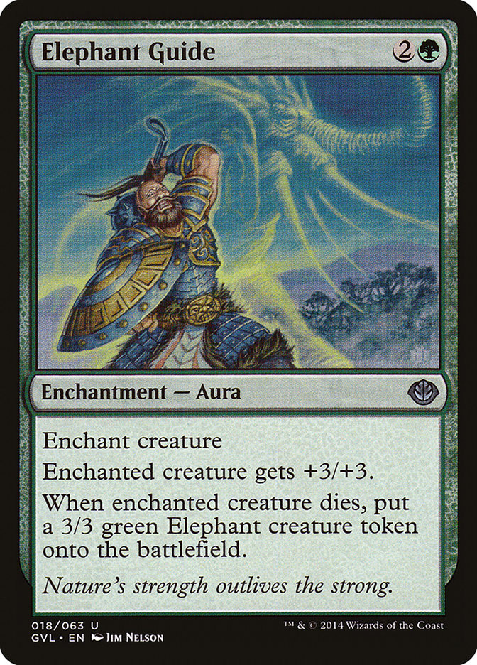 Elephant Guide (Garruk vs. Liliana) [Duel Decks Anthology] | Tabernacle Games