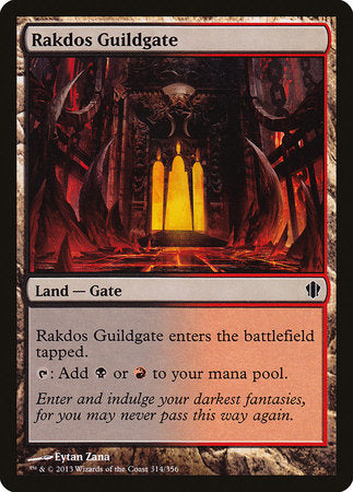 Rakdos Guildgate [Commander 2013] | Tabernacle Games