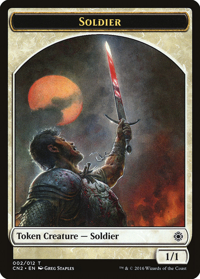 Soldier (002/012) [Conspiracy: Take the Crown Tokens] | Tabernacle Games