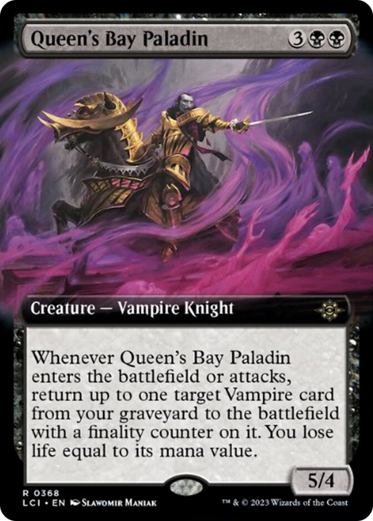 Queen's Bay Paladin (Extended Art) [The Lost Caverns of Ixalan] | Tabernacle Games