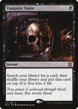 Vampiric Tutor [Eternal Masters] | Tabernacle Games