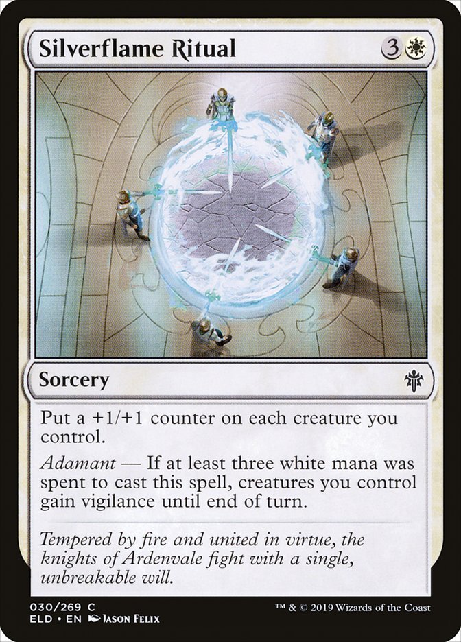 Silverflame Ritual [Throne of Eldraine] | Tabernacle Games