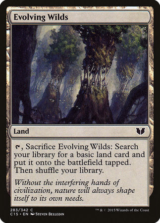 Evolving Wilds [Commander 2015] | Tabernacle Games