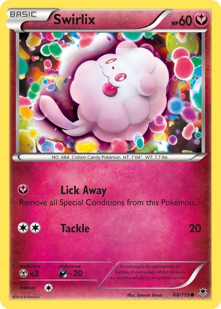 Swirlix (68/119) [XY: Phantom Forces] | Tabernacle Games