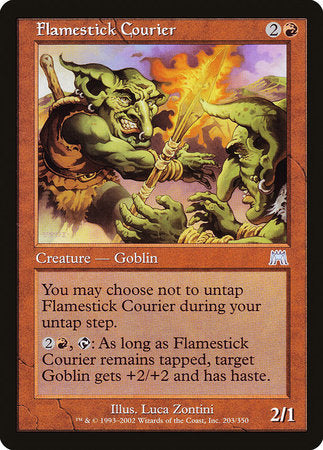 Flamestick Courier [Onslaught] | Tabernacle Games