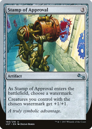 Stamp of Approval [Unstable] | Tabernacle Games