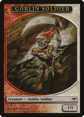 Goblin Soldier Token [Eventide Tokens] | Tabernacle Games