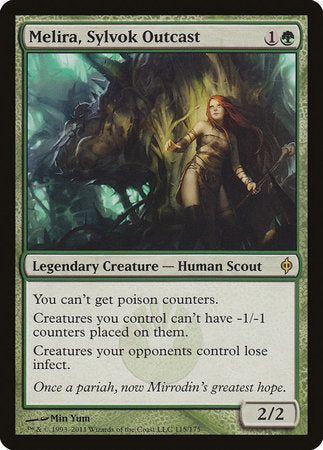 Melira, Sylvok Outcast [New Phyrexia] | Tabernacle Games