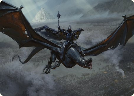 Lord of the Nazgul Art Card [The Lord of the Rings: Tales of Middle-earth Art Series] | Tabernacle Games