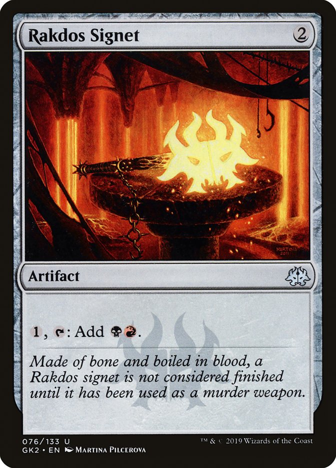 Rakdos Signet [Ravnica Allegiance Guild Kit] | Tabernacle Games