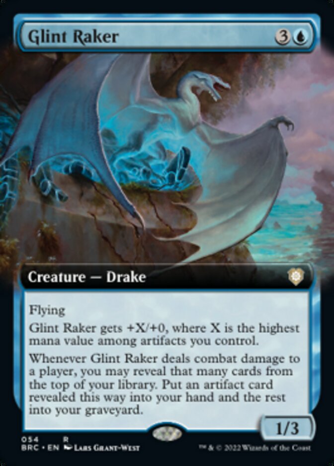 Glint Raker (Extended Art) [The Brothers' War Commander] | Tabernacle Games