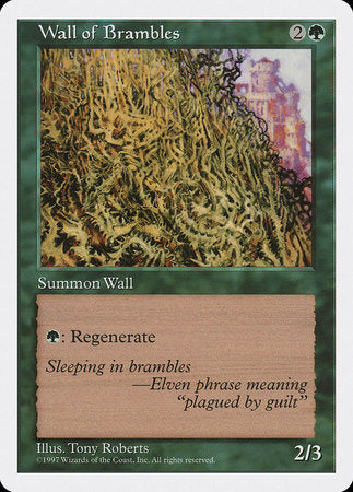 Wall of Brambles [Fifth Edition] | Tabernacle Games