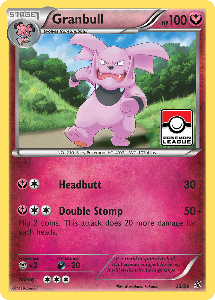 Granbull (23/39) [XY: Kalos Starter Set] | Tabernacle Games