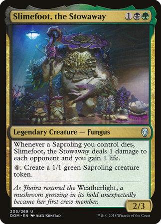 Slimefoot, the Stowaway [Dominaria] | Tabernacle Games