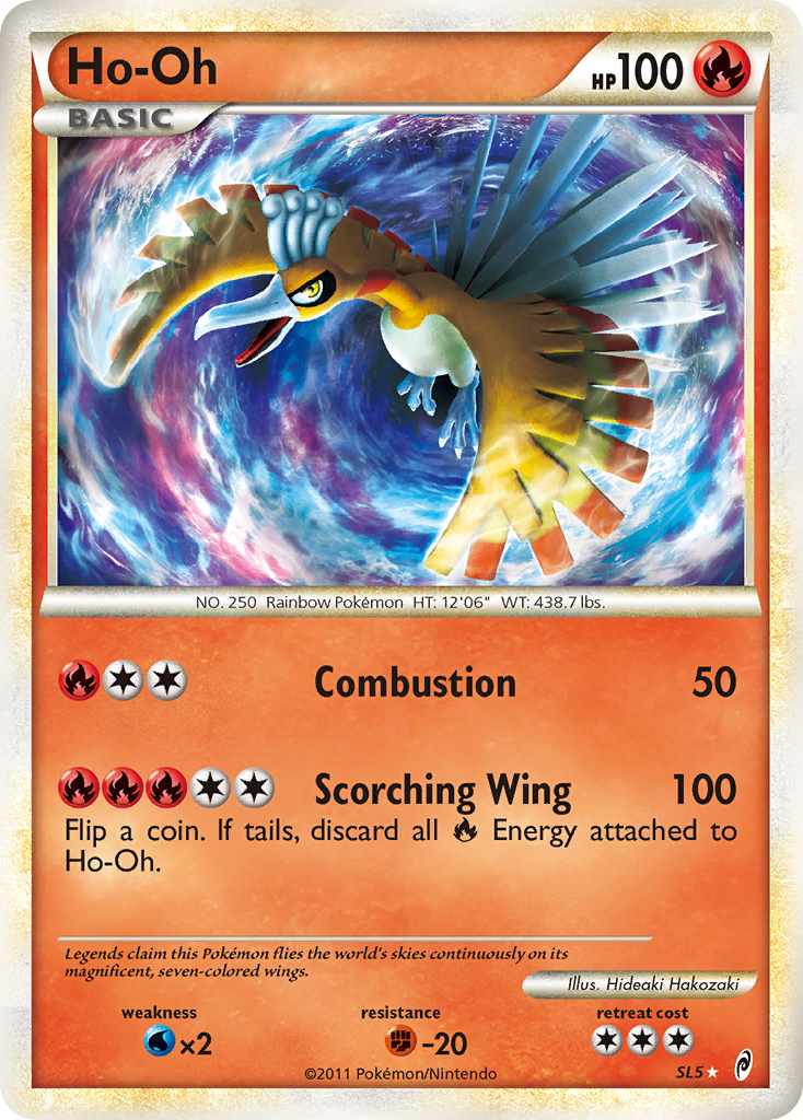 Ho-Oh (SL5) [HeartGold & SoulSilver: Call of Legends] | Tabernacle Games