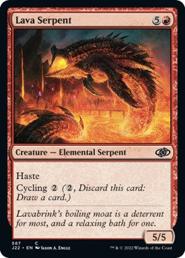 Lava Serpent [Jumpstart 2022] | Tabernacle Games