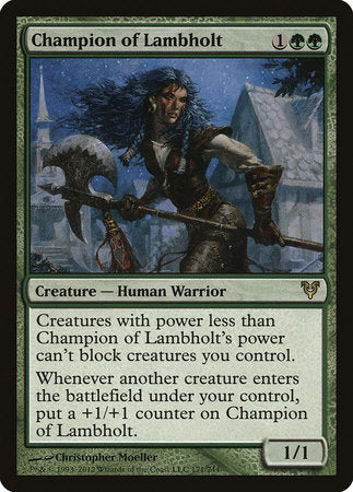 Champion of Lambholt [Avacyn Restored] | Tabernacle Games