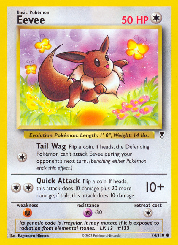 Eevee (74/110) [Legendary Collection] | Tabernacle Games