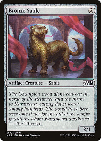 Bronze Sable [Magic 2015] | Tabernacle Games